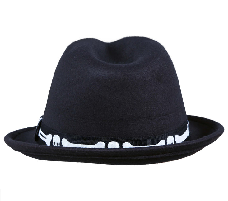 Huesos de sombrero negro