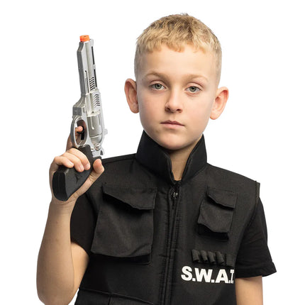 Pistola de juguete de la policía, 25 cm