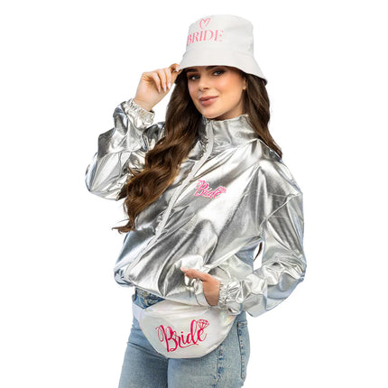 Chaqueta «Bride» plateada