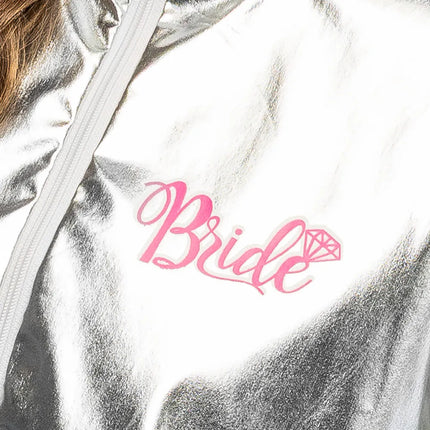 Chaqueta «Bride» plateada