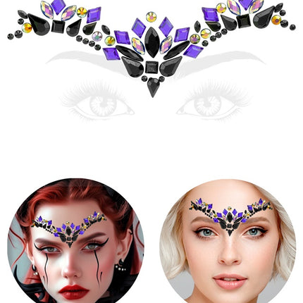 Decoración facial Maleficia