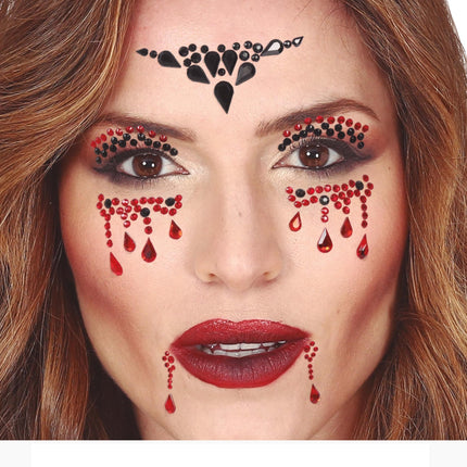 Halloween Diamantes Adhesivos Vampiro