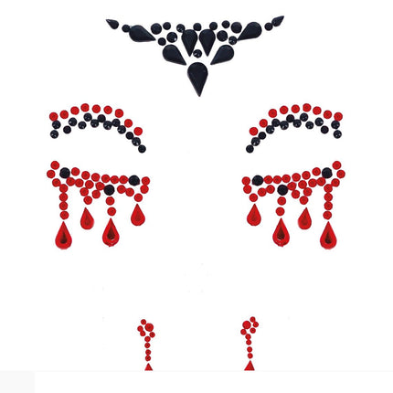 Halloween Diamantes Adhesivos Vampiro