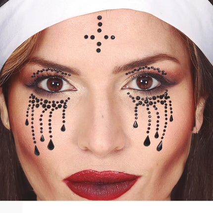 Halloween Diamantes adhesivos Non