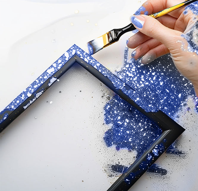 1 bote de purpurina biodegradable o 10 gr azul