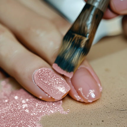 1 bote de purpurina biodegradable o 10 gr rosa