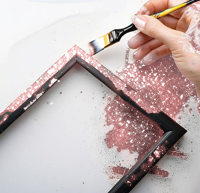 1 bote de purpurina biodegradable o 10 gr rosa