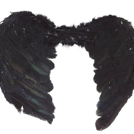 Alas de Ángel Negro 60cm