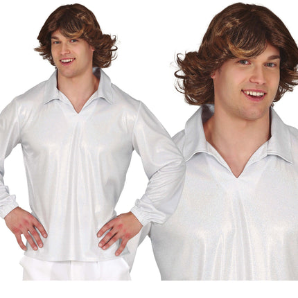Camisa Disco Plata