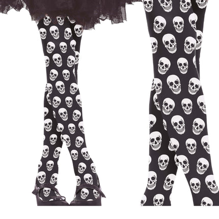 Malla Halloween Calavera Niña