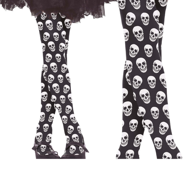 Malla Halloween Calavera Niña