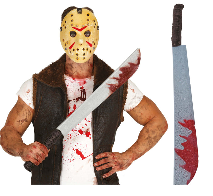 Machete Sangriento Halloween 74cm