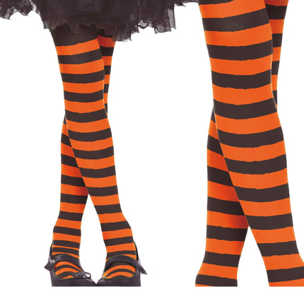 Legging Naranja Rayas Niño