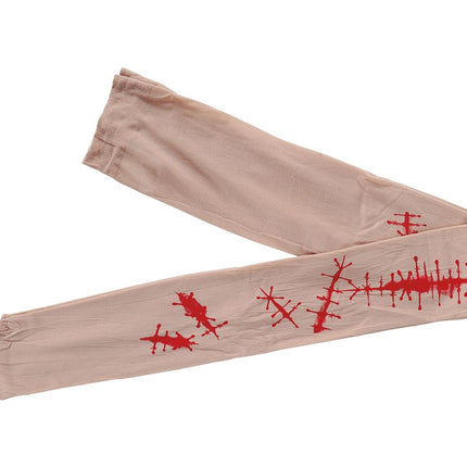 Medias de Halloween Cicatrices