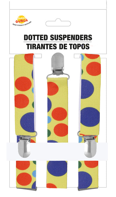 Tirantes Payaso Puntos 92cm