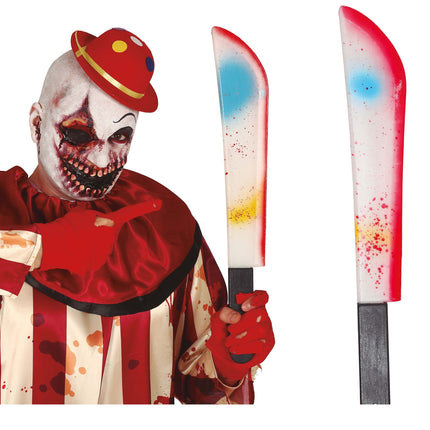 Machete de Halloween Multicolor 54cm