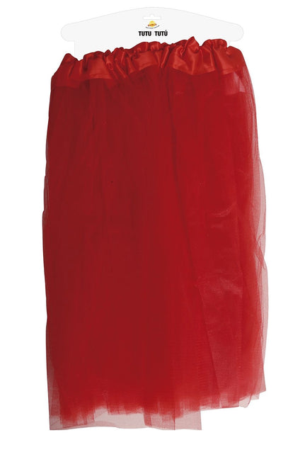 Tutú Rojo Damas 60cm