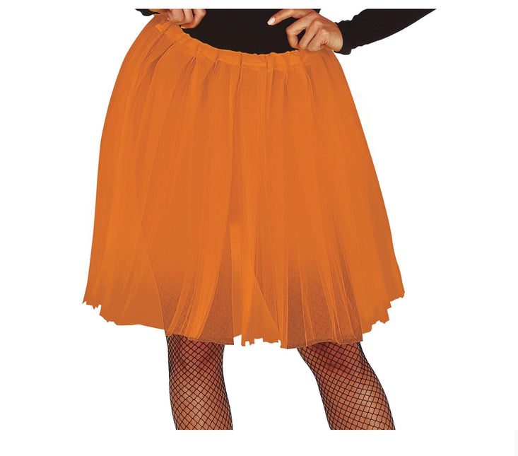 Tutú Naranja Damas 60cm