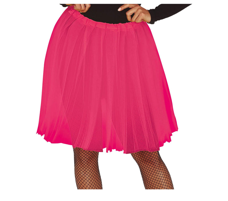 Tutú Fucsia Señoras 60cm