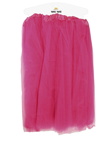 Tutú Fucsia Señoras 60cm