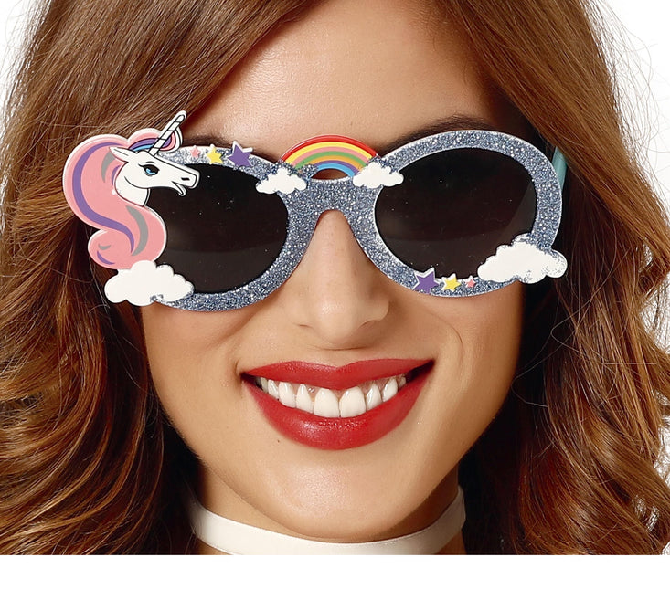 Gafas Unicornio Purpurina
