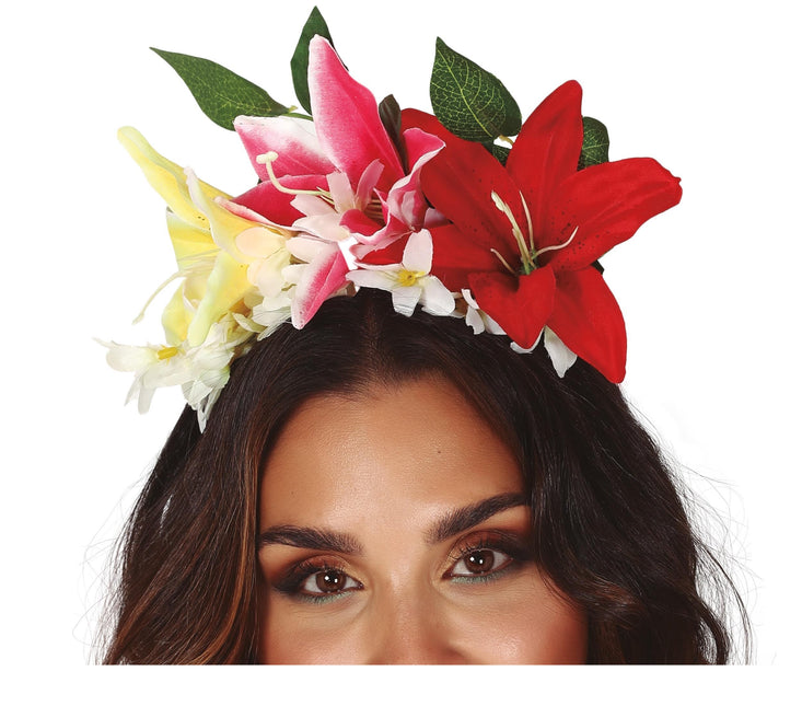 Diadema de orquídeas