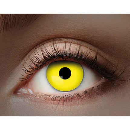 Un par de lentes de contacto de uso mensual UV Burst