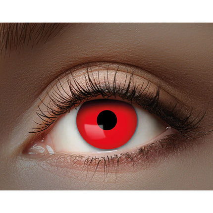 Un par de lentes de contacto de uso mensual UV Burst