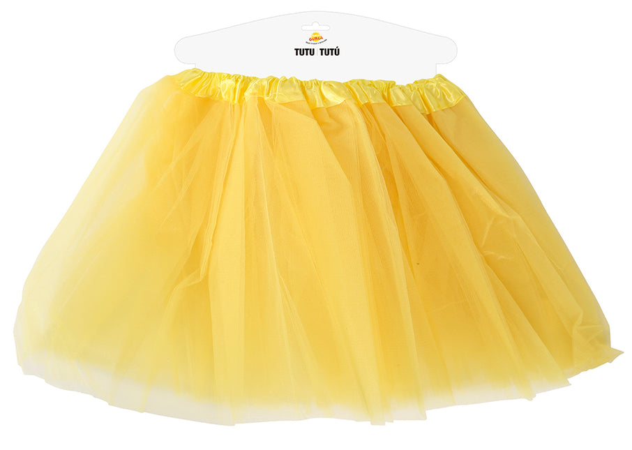 Tutú Amarillo Neón 40cm