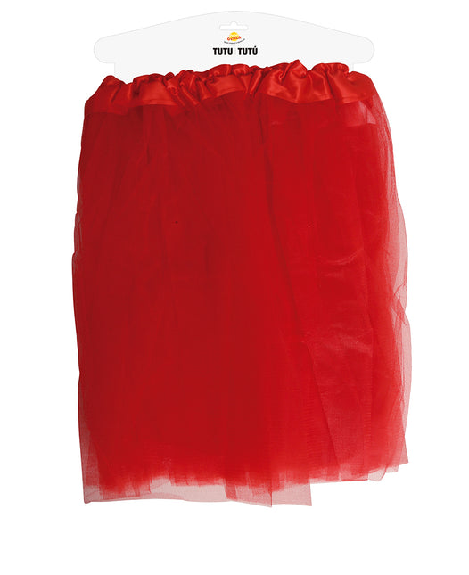 Tutú rojo 40cm