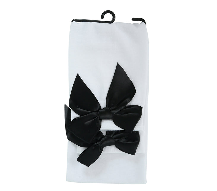 Medias Lazo Blanco 70cm