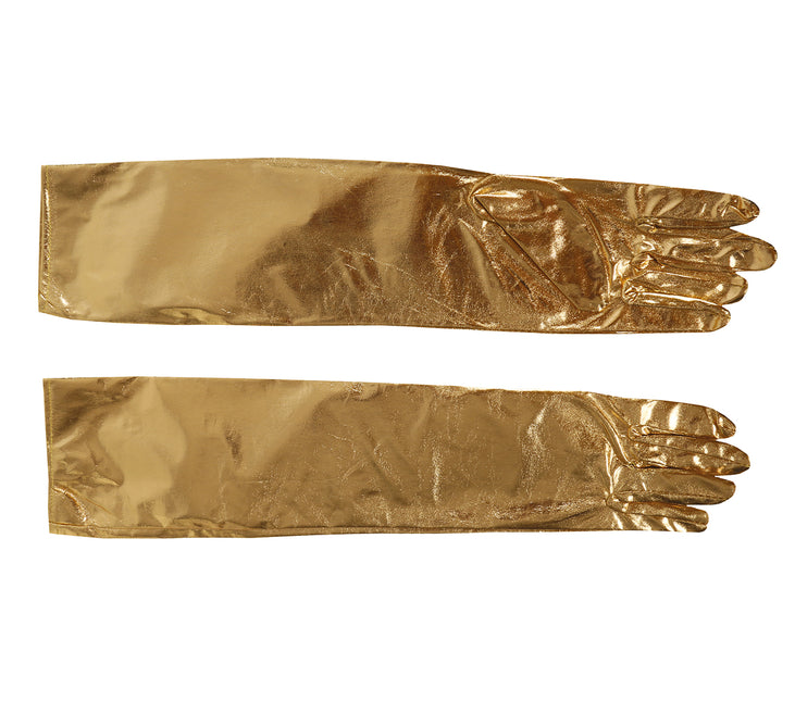 Guantes dorados 44cm