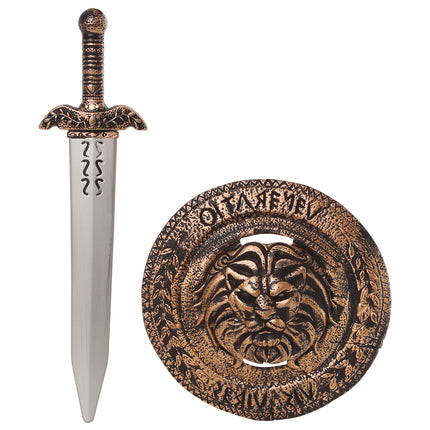 Escudo Infantil 29Cm Y Espada 48cm