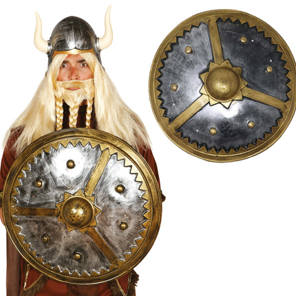 Escudo Vikingo Redondo 61cm