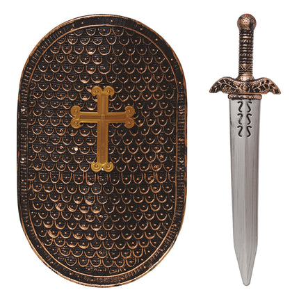 Escudo Y Espada Niño 48cm