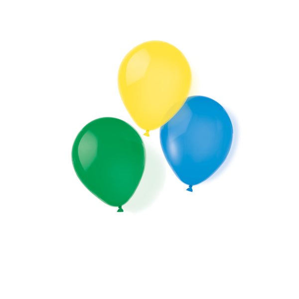 Globos de Colores 25.4cm 8pcs