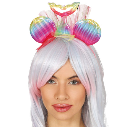 Tiara de sirena Multicolor