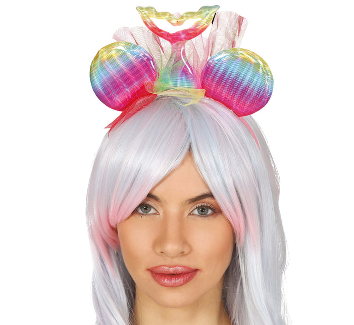 Tiara de sirena Multicolor