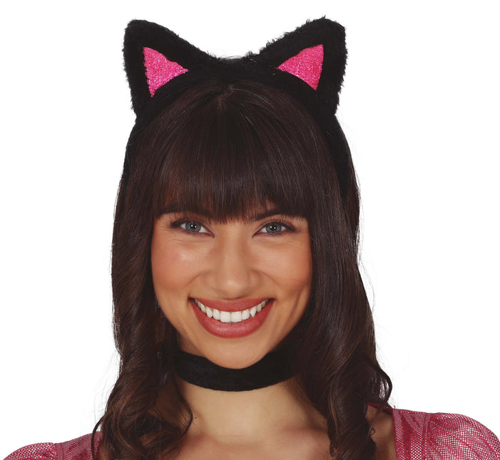 Gatos con cinta para el pelo
