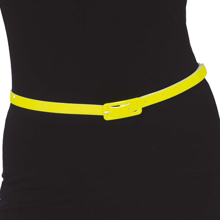 Cinturón Amarillo Neón 1,1 m