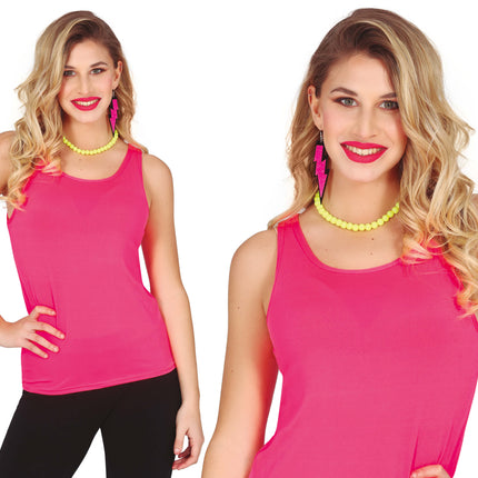 Camisa Rosa Neón L