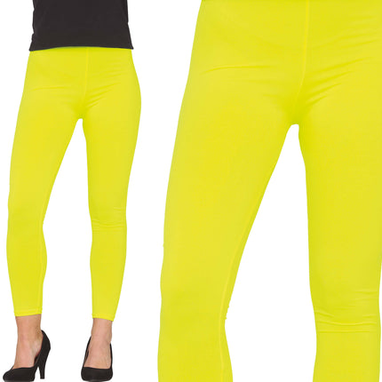 Legging Amarillo Neón