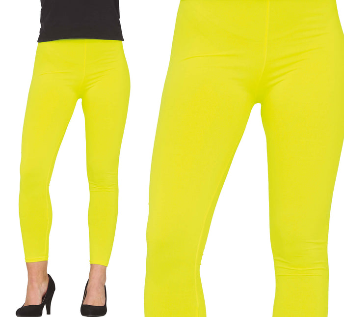 Legging Amarillo Neón
