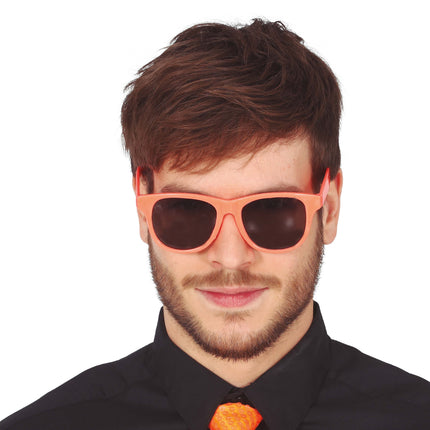 Gafas Naranja Neón