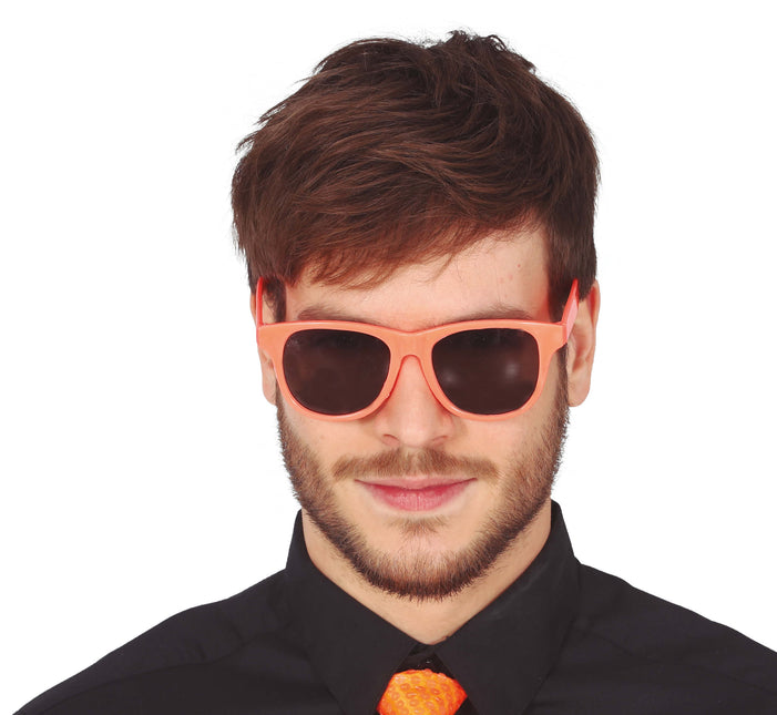 Gafas Naranja Neón