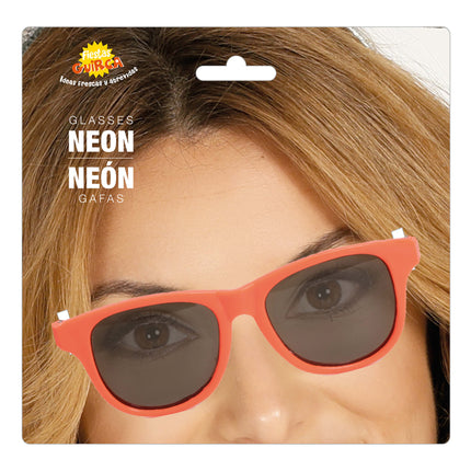 Gafas Naranja Neón