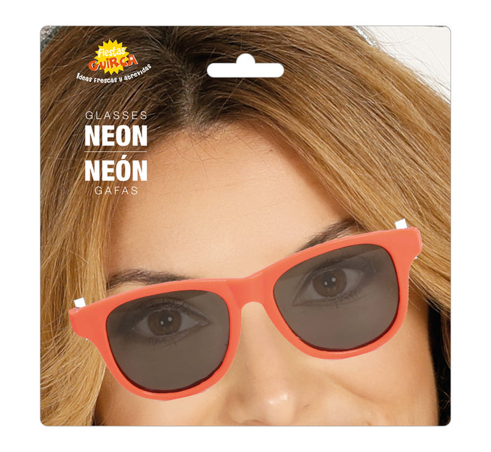 Gafas Naranja Neón