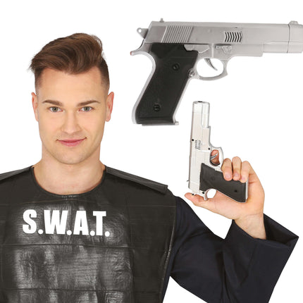 Pistola Plata 24cm