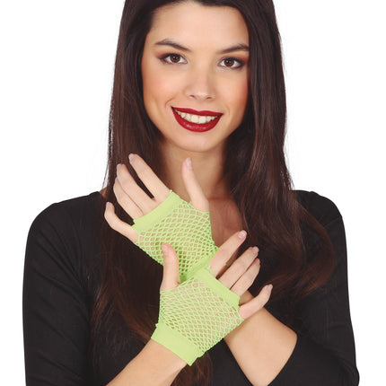 Guantes de Red Verde Lima 11cm