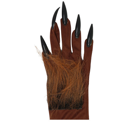 Guantes de Halloween Garras de hombre lobo